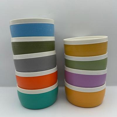 Therm-O-Ware Retro Plastic Bowls MCM