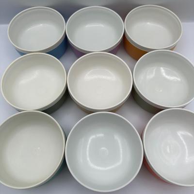 Therm-O-Ware Retro Plastic Bowls MCM