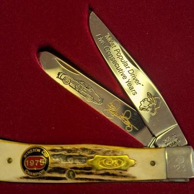 20th Anniversary Case XX Winston Cup Mint Full Knife Set in Original Box 0123 1/1500