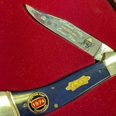 20th Anniversary Case XX Winston Cup Mint Full Knife Set in Original Box 0123 1/1500