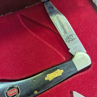 20th Anniversary Case XX Winston Cup Mint Full Knife Set in Original Box 0123 1/1500