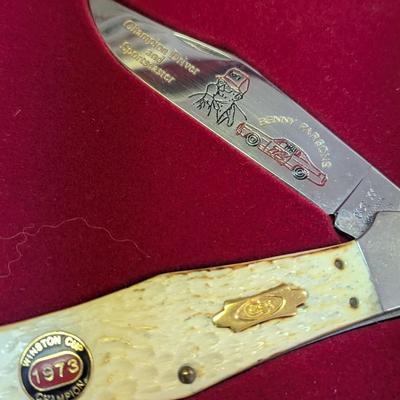 20th Anniversary Case XX Winston Cup Mint Full Knife Set in Original Box 0123 1/1500