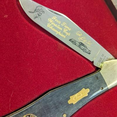 20th Anniversary Case XX Winston Cup Mint Full Knife Set in Original Box 0123 1/1500