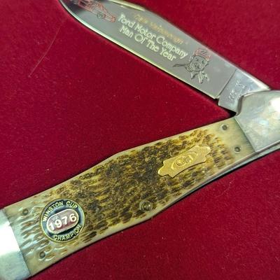 20th Anniversary Case XX Winston Cup Mint Full Knife Set in Original Box 0123 1/1500