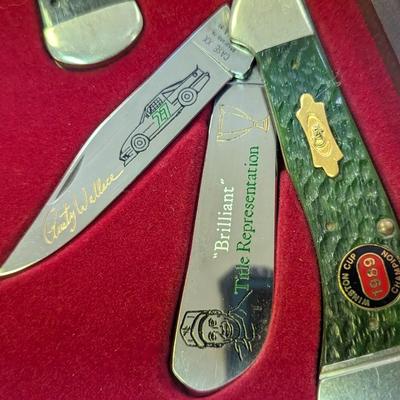 20th Anniversary Case XX Winston Cup Mint Full Knife Set in Original Box 0123 1/1500