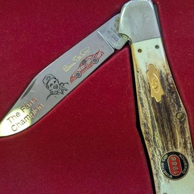 20th Anniversary Case XX Winston Cup Mint Full Knife Set in Original Box 0123 1/1500