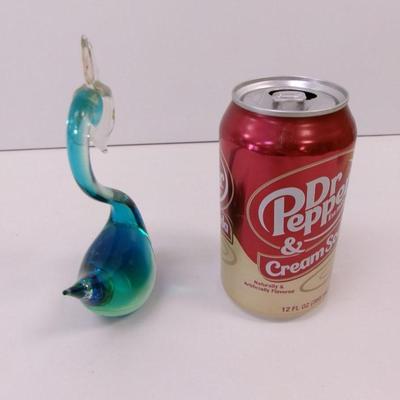 Vintage Murano Salivati Swan Art Glass