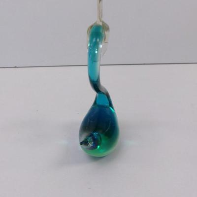 Vintage Murano Salivati Swan Art Glass