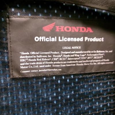 Size XL Honda Joe Rocket Coat