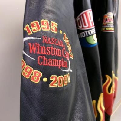 Champion Jeff Gordon NASCAR Leather Jacket