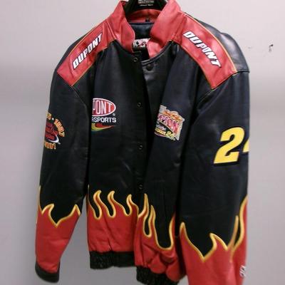 Champion Jeff Gordon NASCAR Leather Jacket
