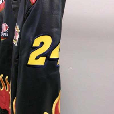 Champion Jeff Gordon NASCAR Leather Jacket