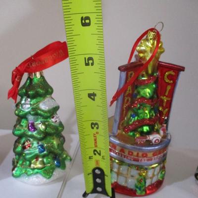 Elegant Christmas Ornaments Lot 3
