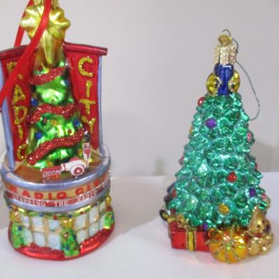 Elegant Christmas Ornaments Lot 3