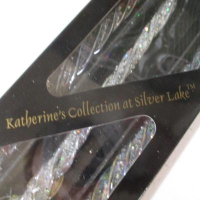 Stained Glass Christmas Decorations Katherine's Collection Icicles Lot 9