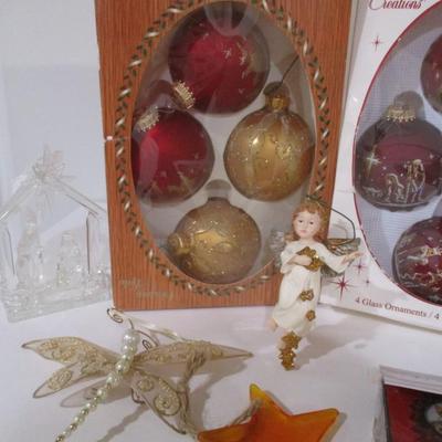 Assortment Of Christmas Ornaments & Decorations #10