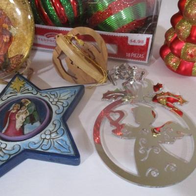 Assortment Of Christmas Ornaments & Decorations #10