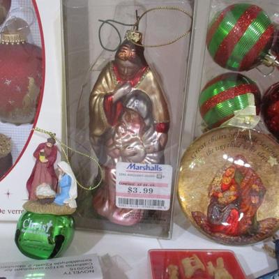 Assortment Of Christmas Ornaments & Decorations #10
