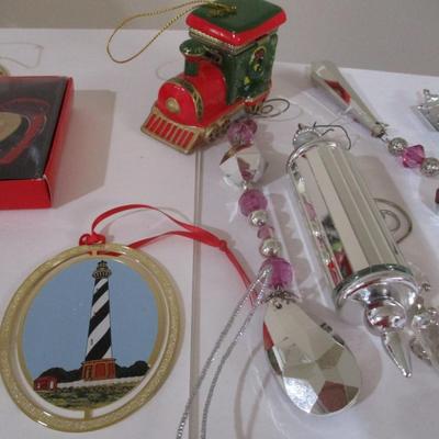 Assortment Of Christmas Ornaments & Decorations Tree Jewelry #11