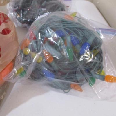 Assortment Of Stringed Christmas Lights #12