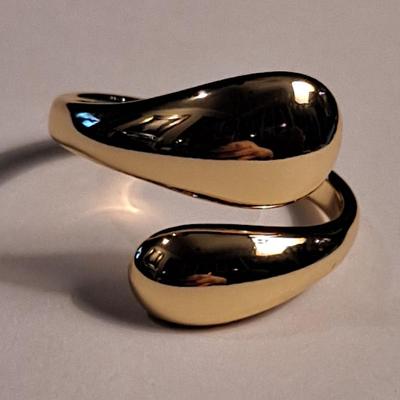 Ring 18k Gold Overlay Sterling Silver