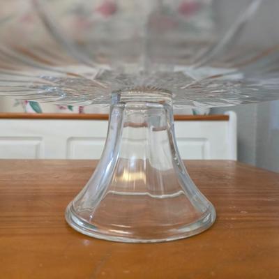 Princess House Heritage Jello Mold & Anchor Hocking Cake Stand – Set of 2