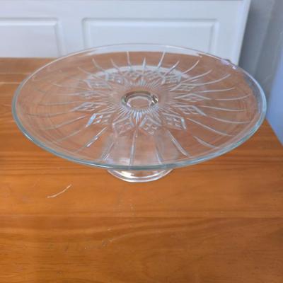 Princess House Heritage Jello Mold & Anchor Hocking Cake Stand – Set of 2