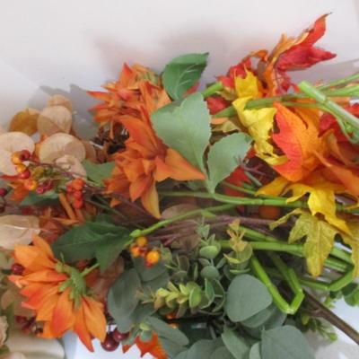 Fall Decorations Pumpkins Leaves #18 (SR)