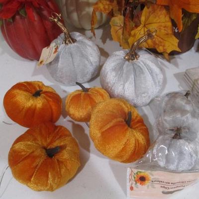 Fall Decorations Pumpkins Leaves #18 (SR)