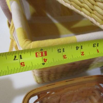 Assortment Of Wicker Baskets (SR)