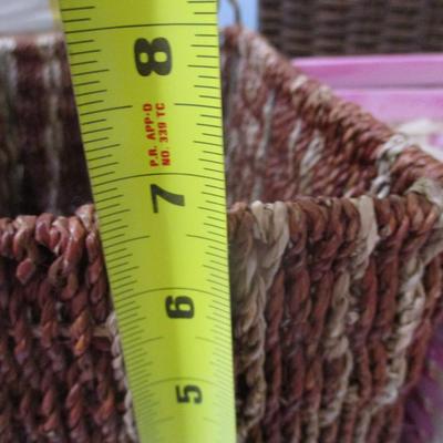 Assortment Of Wicker Baskets (SR)