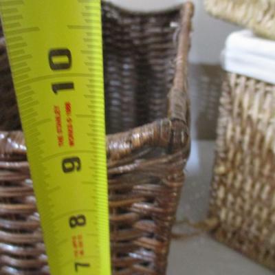 Assortment Of Wicker Baskets (SR)
