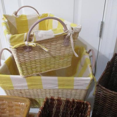 Assortment Of Wicker Baskets (SR)