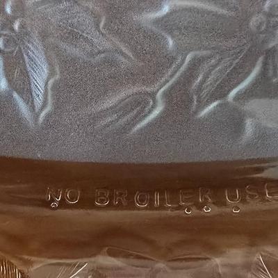 Princess House Fantasia Clear Glass Bakeware & Serving Set – 9 Pieces