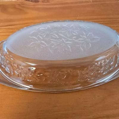 Princess House Fantasia Clear Glass Bakeware & Serving Set – 9 Pieces