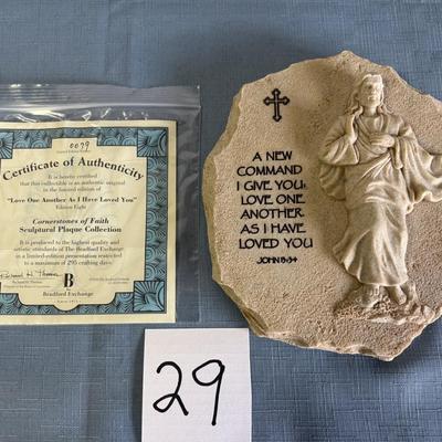 Cornerstone of Faith Plaque