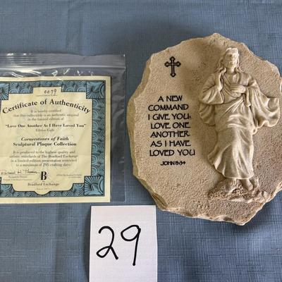 Cornerstone of Faith Plaque