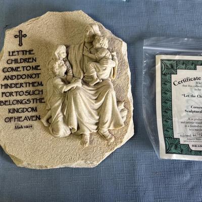 Cornerstone Faith Plaque