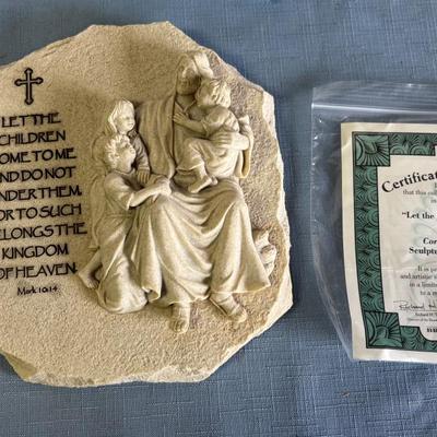 Cornerstone Faith Plaque