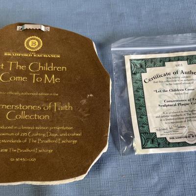 Cornerstone Faith Plaque
