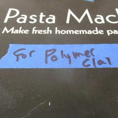 Pasta Machine For Polymer Clay