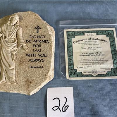Cornerstone Faith Plaque