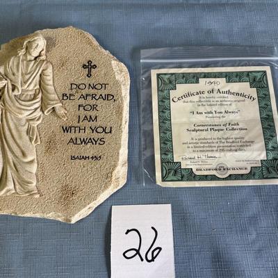 Cornerstone Faith Plaque