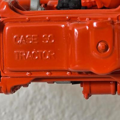 Franklin Mint Case SC Die-Cast Farm Tractor Model with Collector’s Guide – Scale Replica