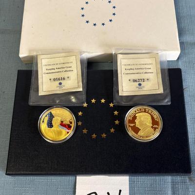 Bradford Exchange Trump Coins