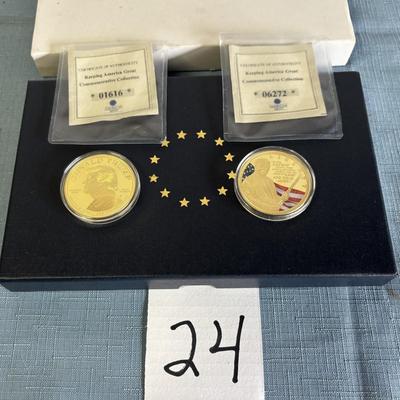 Bradford Exchange Trump Coins