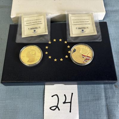 Bradford Exchange Trump Coins