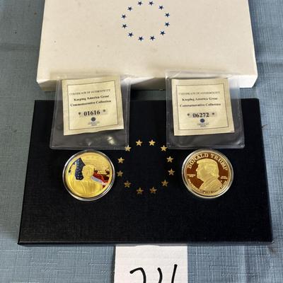 Bradford Exchange Trump Coins