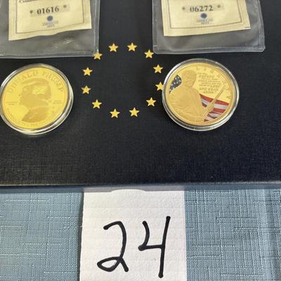 Bradford Exchange Trump Coins