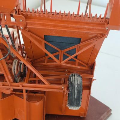 Franklin Mint Allis-Chalmers Type 60A All-Crop Harvester – Die-Cast Model on Base